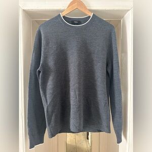 Theory Men’s Gray Arnaud Sweater sz M